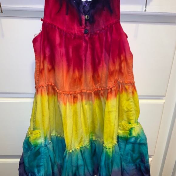 😍Tie dye dress - size 6 - Picture 6 of 6